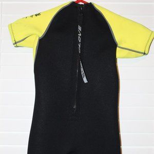 Neon Yellow and Black Wet suit